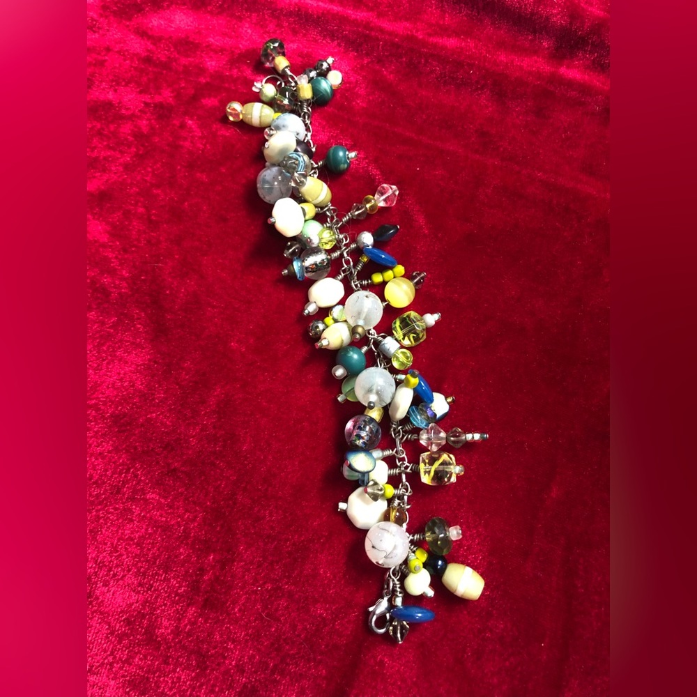 Boho hippie beaded bracelet